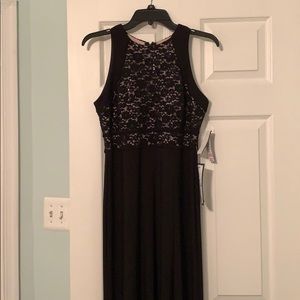 Long black formal dress